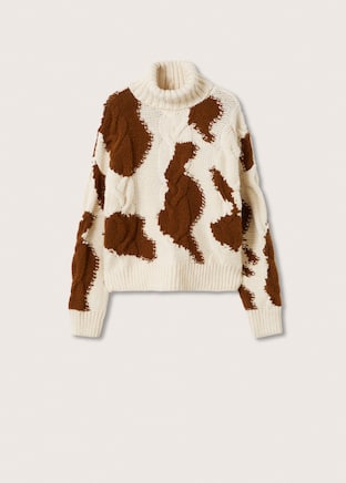 Mango Knitted braided sweater £59.99 at Mango