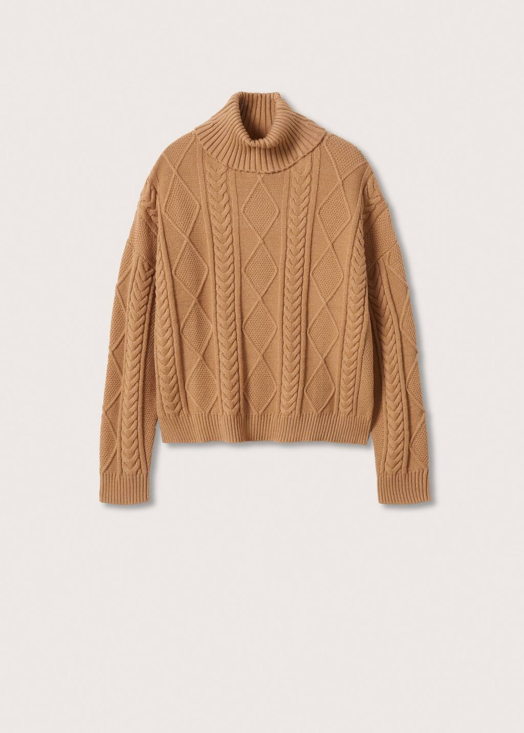 herringbone knit sweater