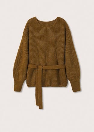 Mango Knit belt sweater £49.99 at Mango
