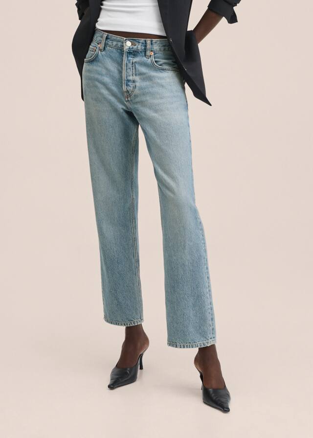 Τζιν ίσιο ψηλόμεσο - Μεσαίο πλάνο