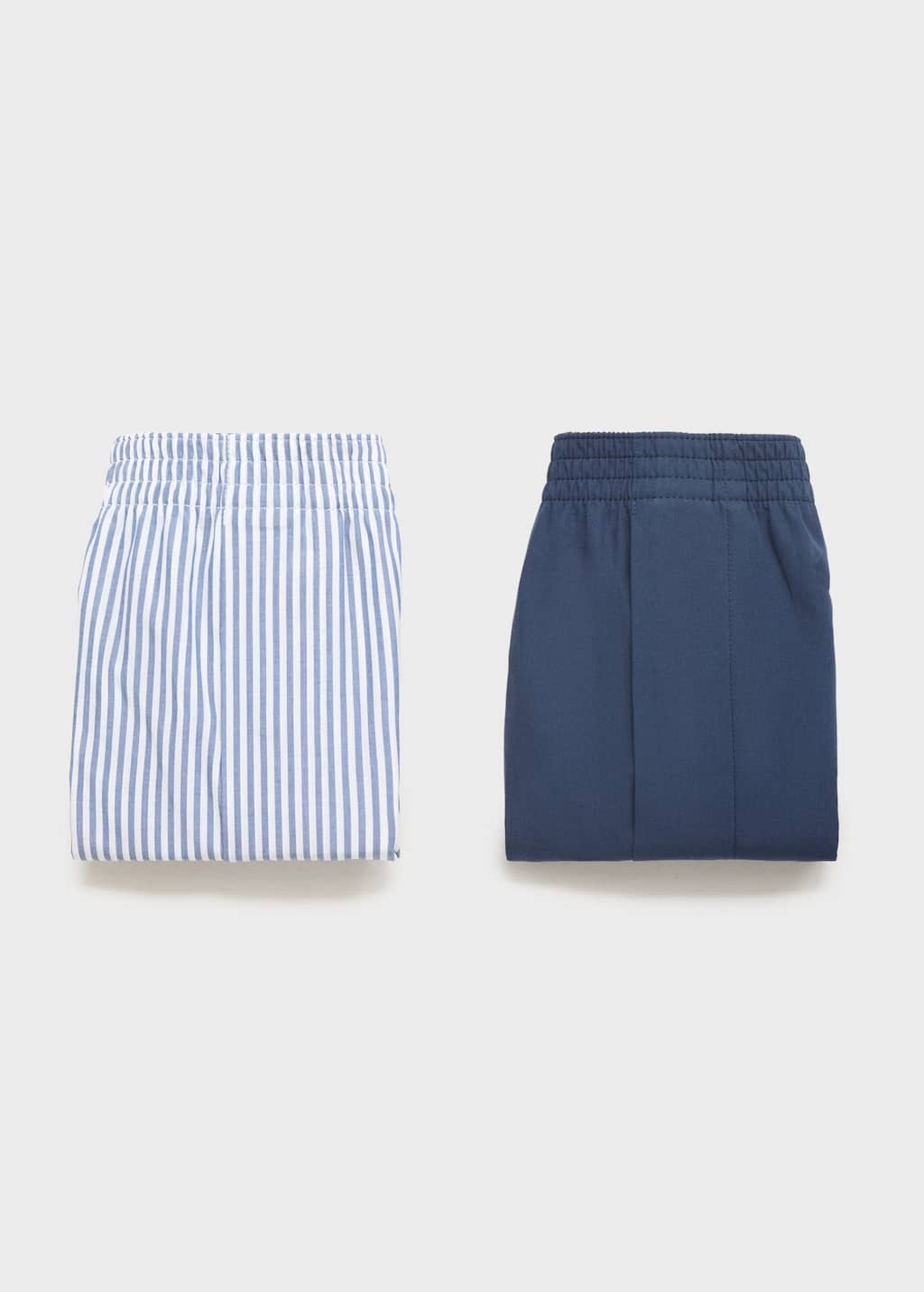 Mango Man Lot 2 Boxers Motifs Différents Bleu Marine - Homme - Xl -
