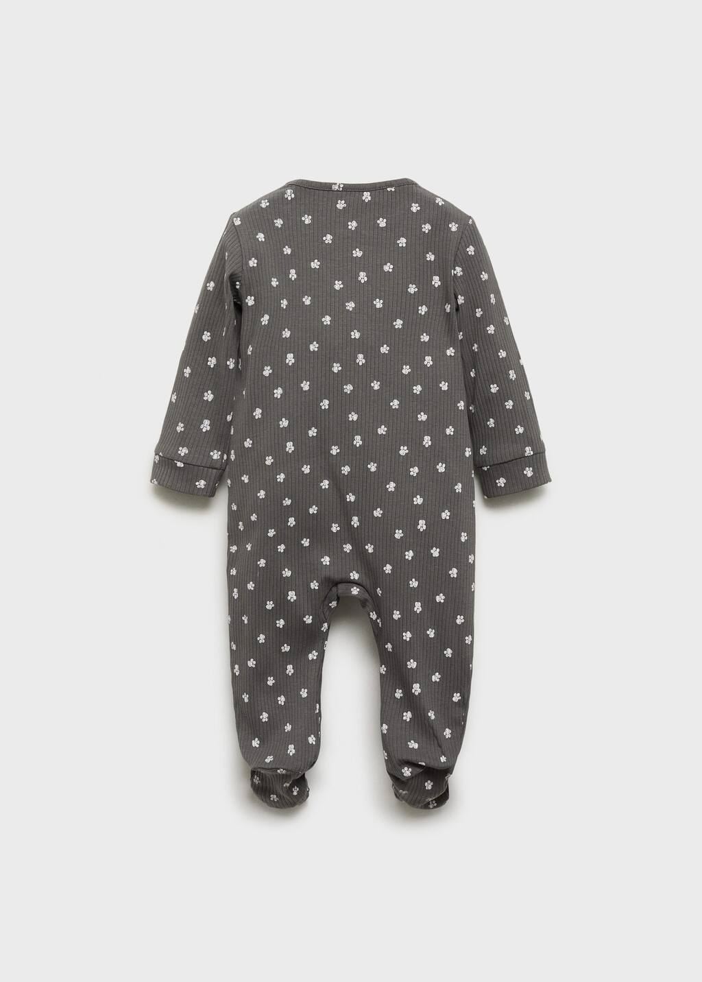Printed bodysuit piyamas