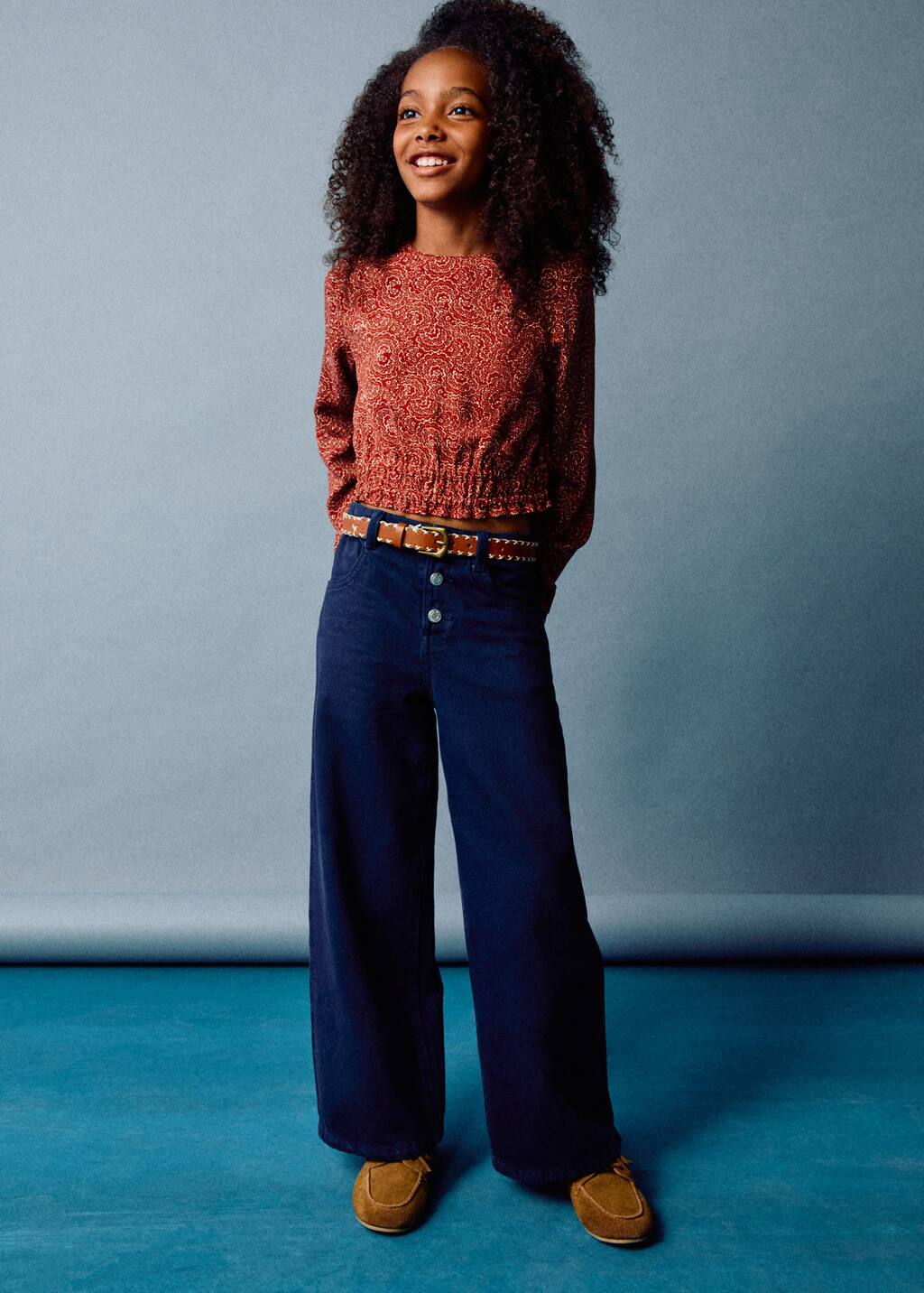 Embroidered belt