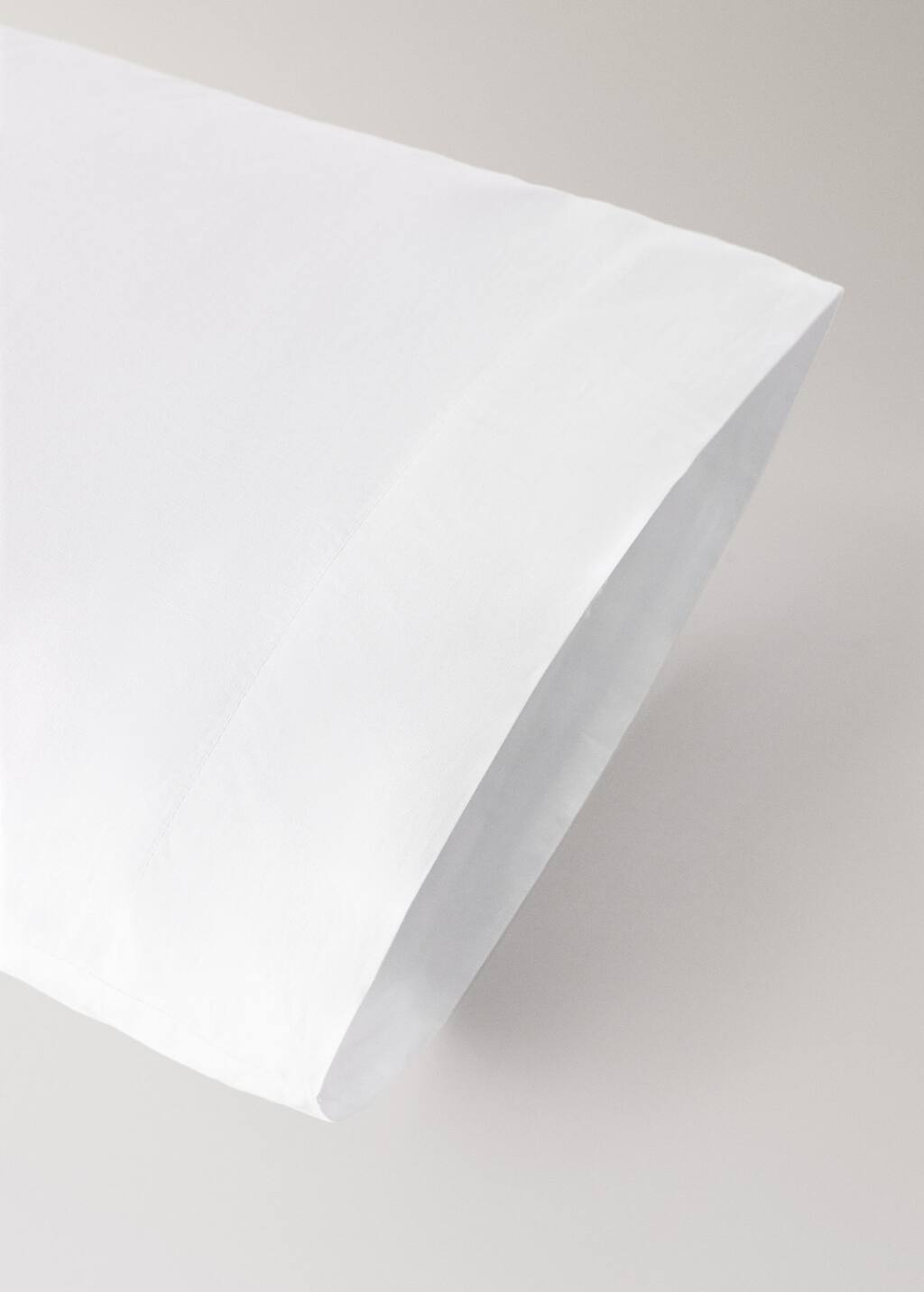 Percale cotton pillowcase 45x110cm