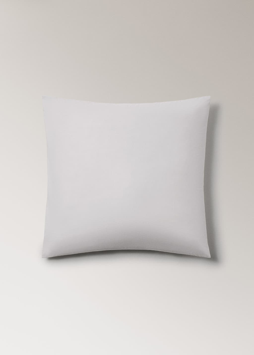 Mango Home Two Cotton Percale Pillowcases 60x60cm Grey