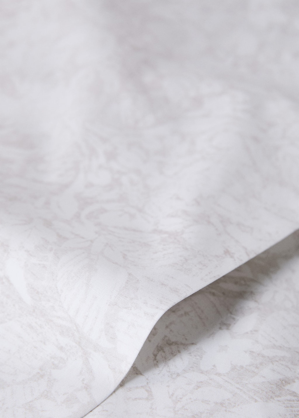 200-thread count percale cotton top sheet for 90 cm bed