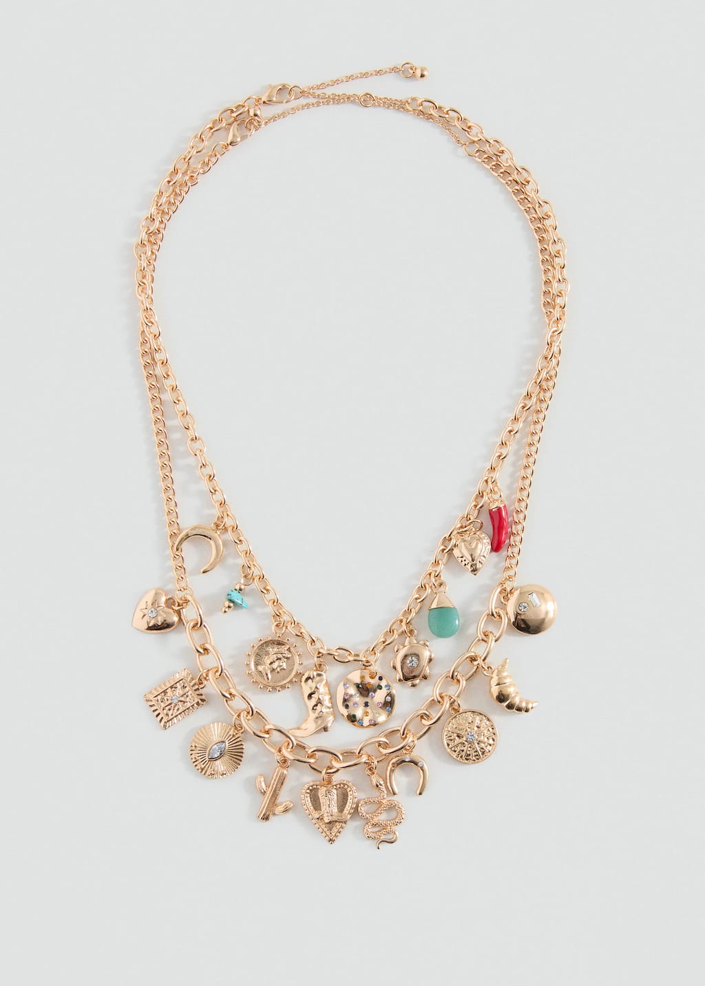 Beads pendant necklace