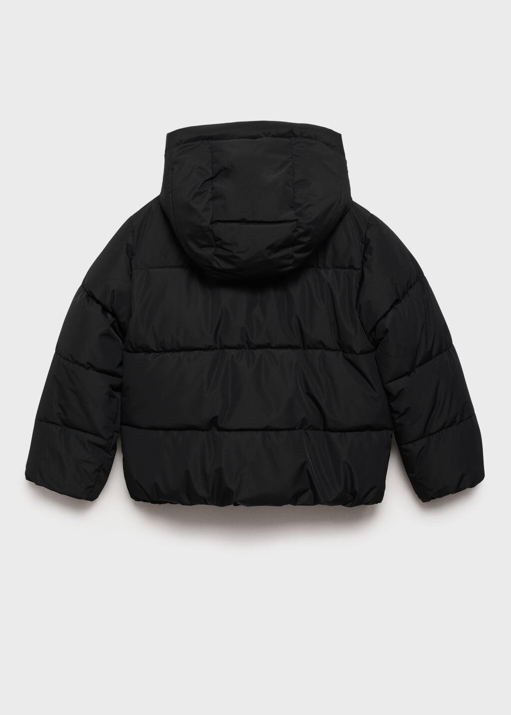 Hooded liner quilted coat