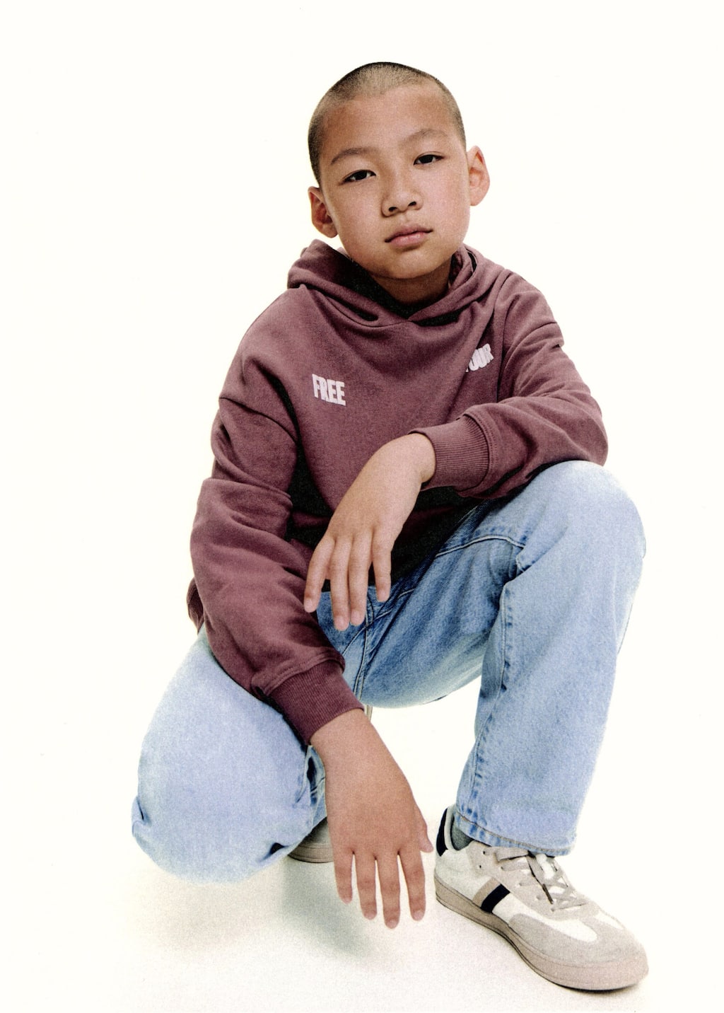 Printed hoodie