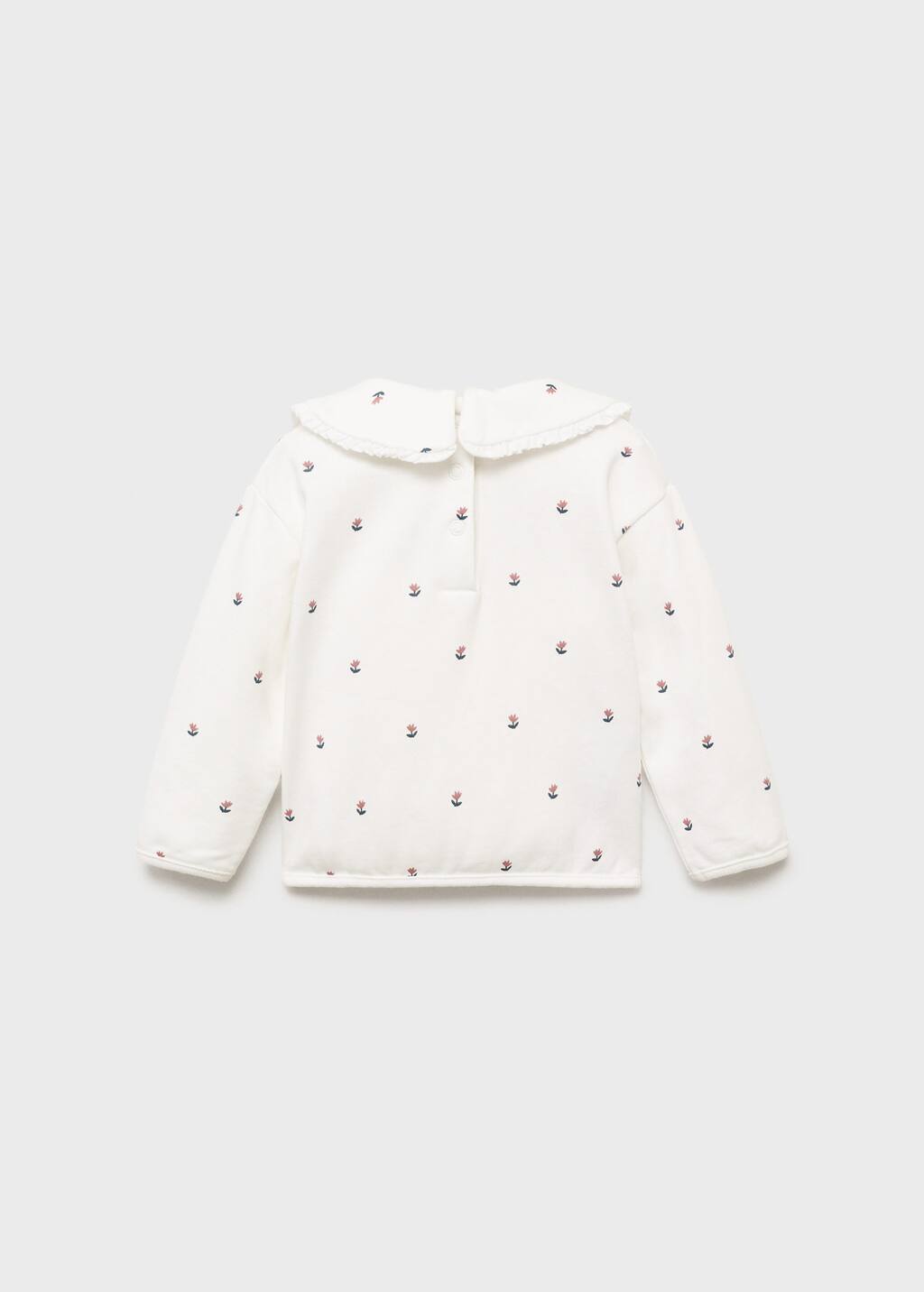Floral printed sweatshirt