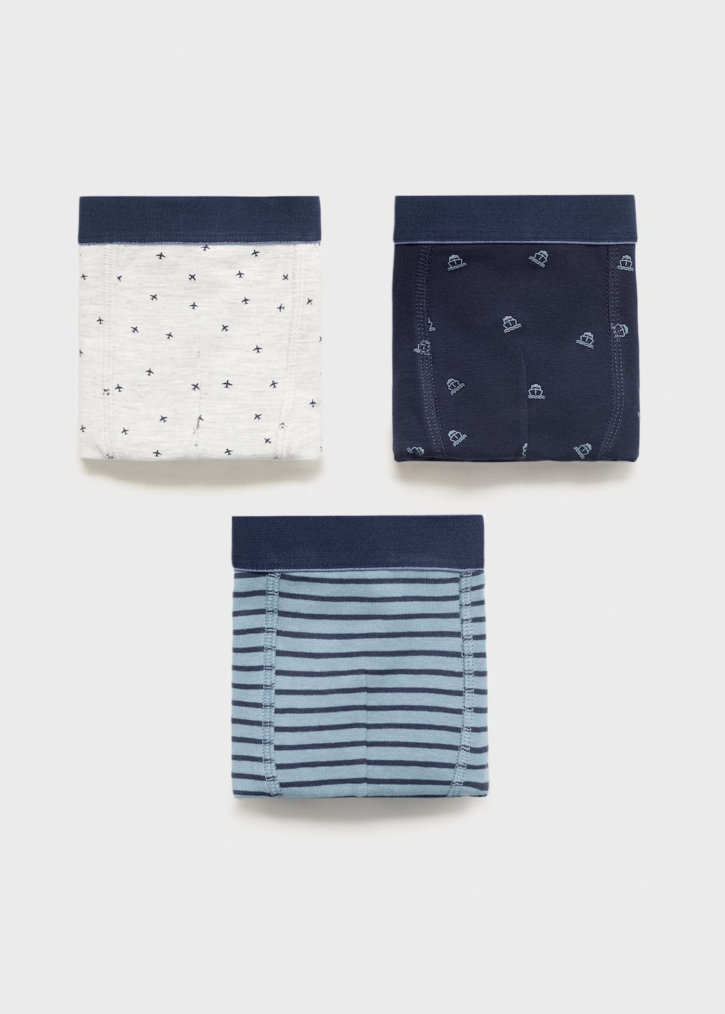 Mango 3-pack Combined Briefs Blue