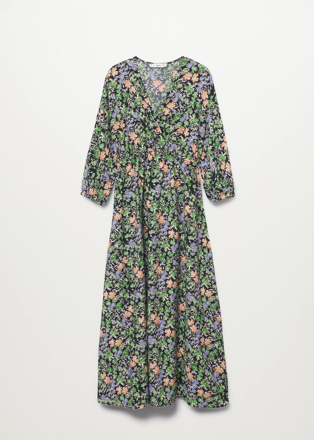 mango floral vintage dress