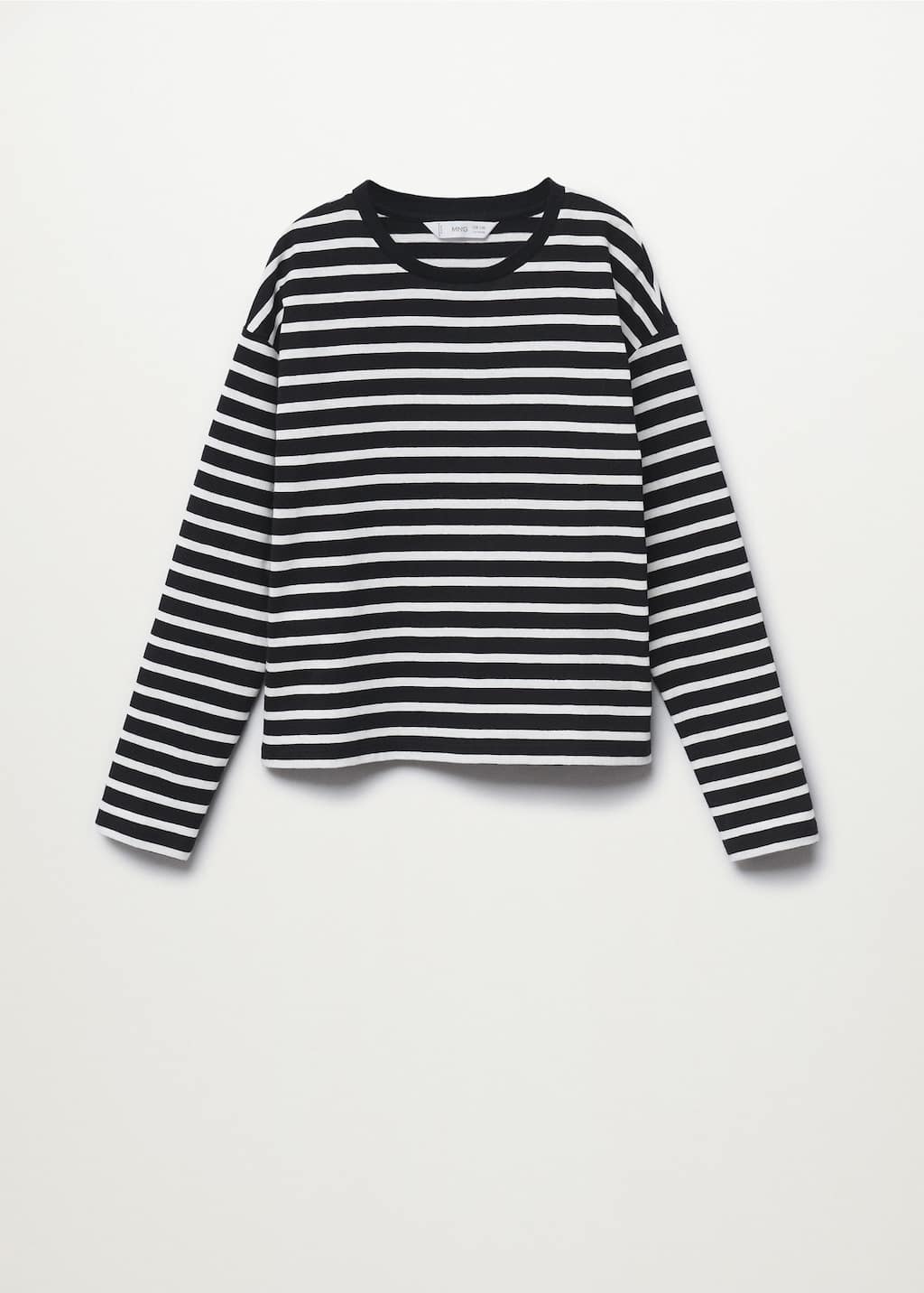 striped long sleeve undershirt