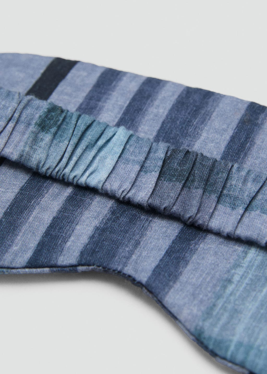 Mango Printed Sleeping Mask Ink Blue In Multi