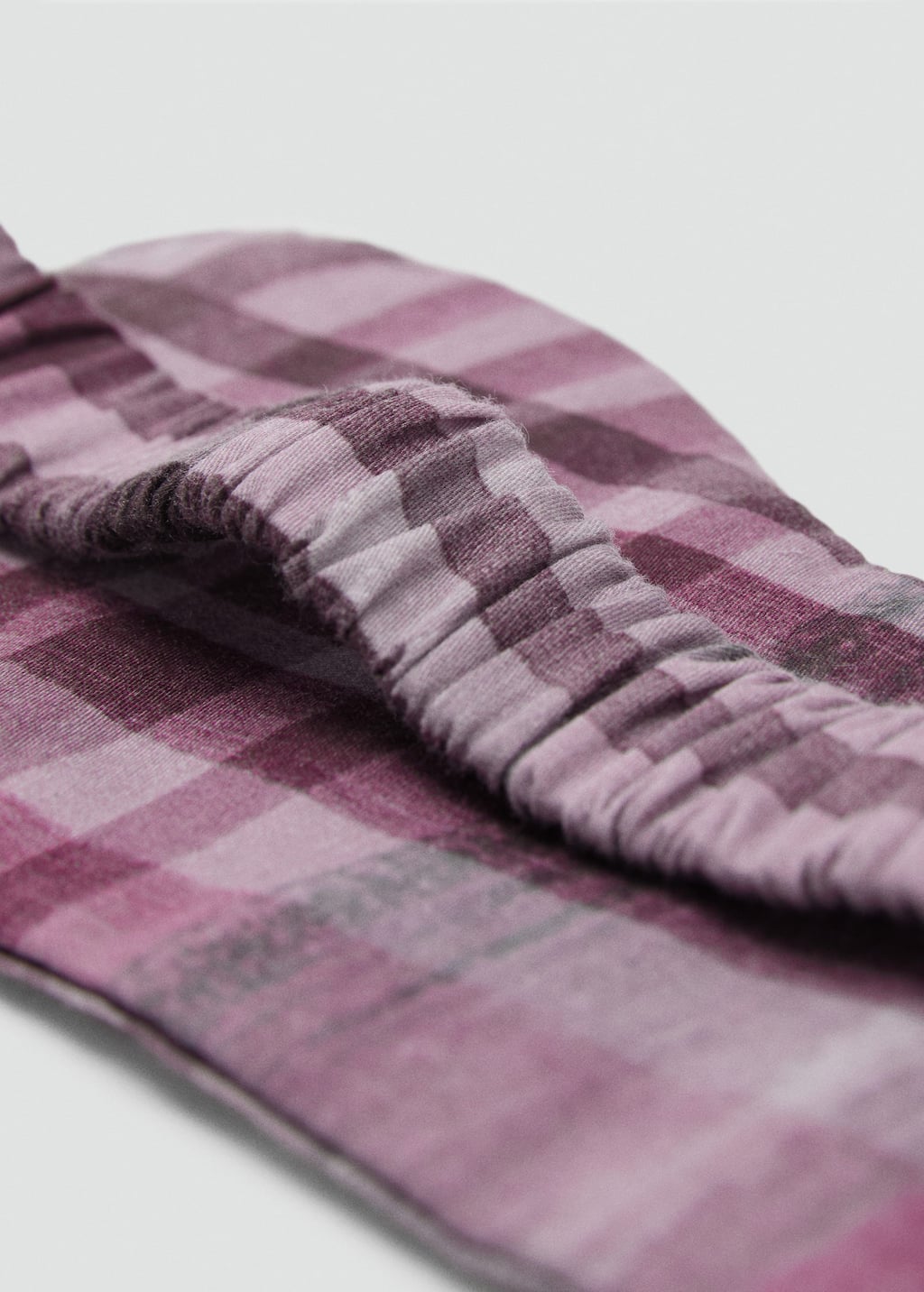 Mango Printed Sleeping Mask Plum In Purple