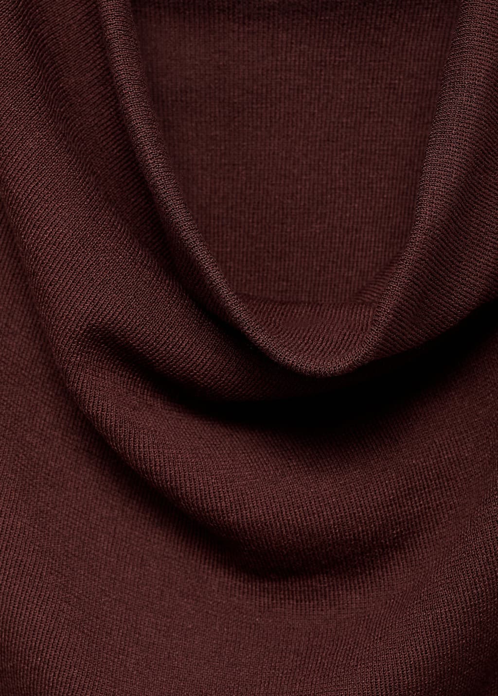 Ruched knitted top