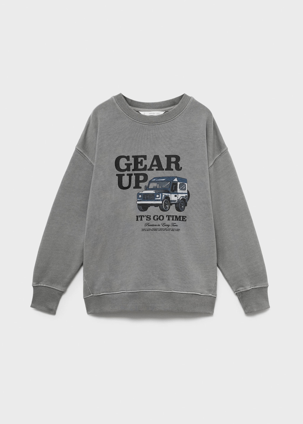 Mango Sweatshirt Grey In Gray