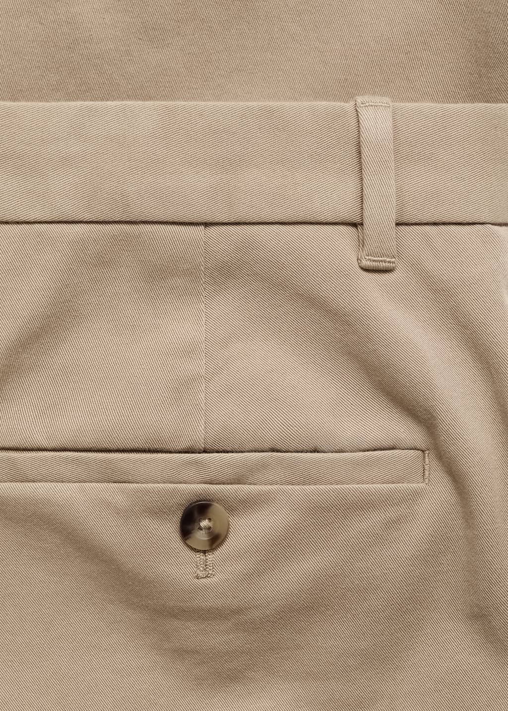 Barna slim-fit twill chino pants