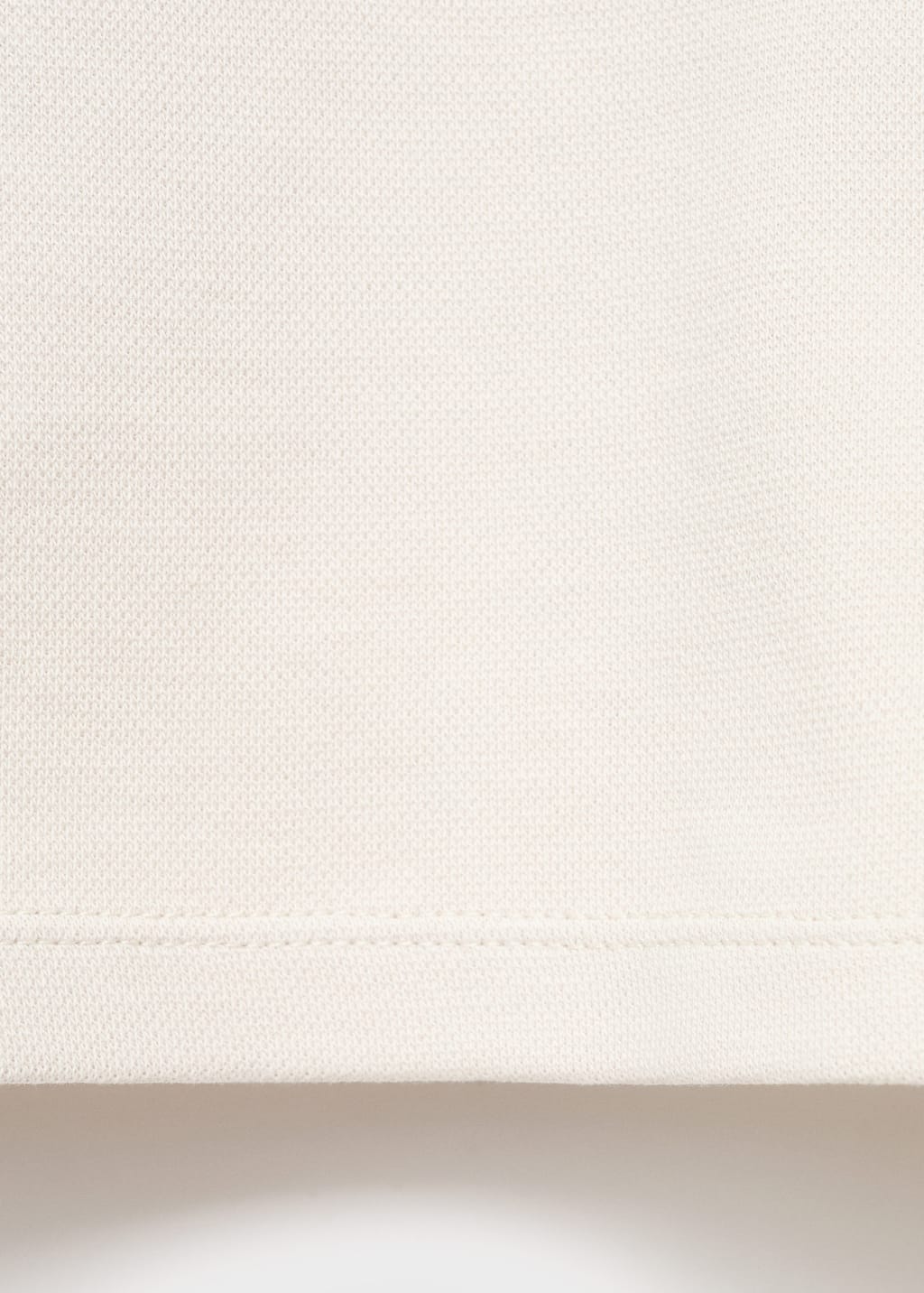Polo-neck sweatshirt