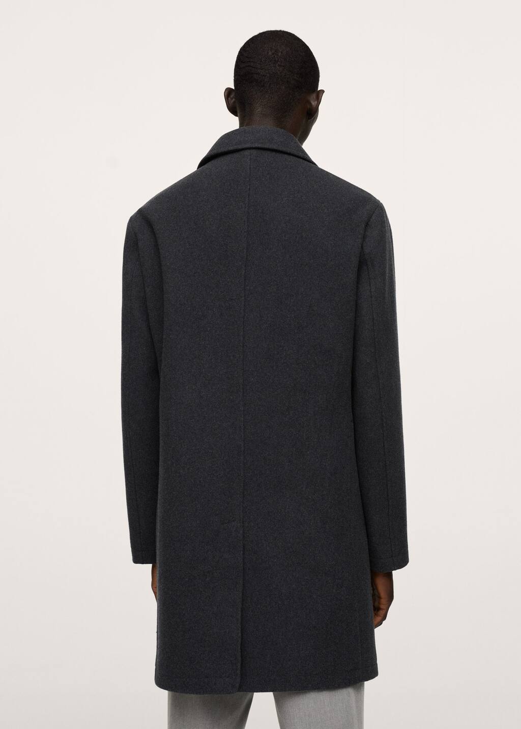 water resistant wool coat