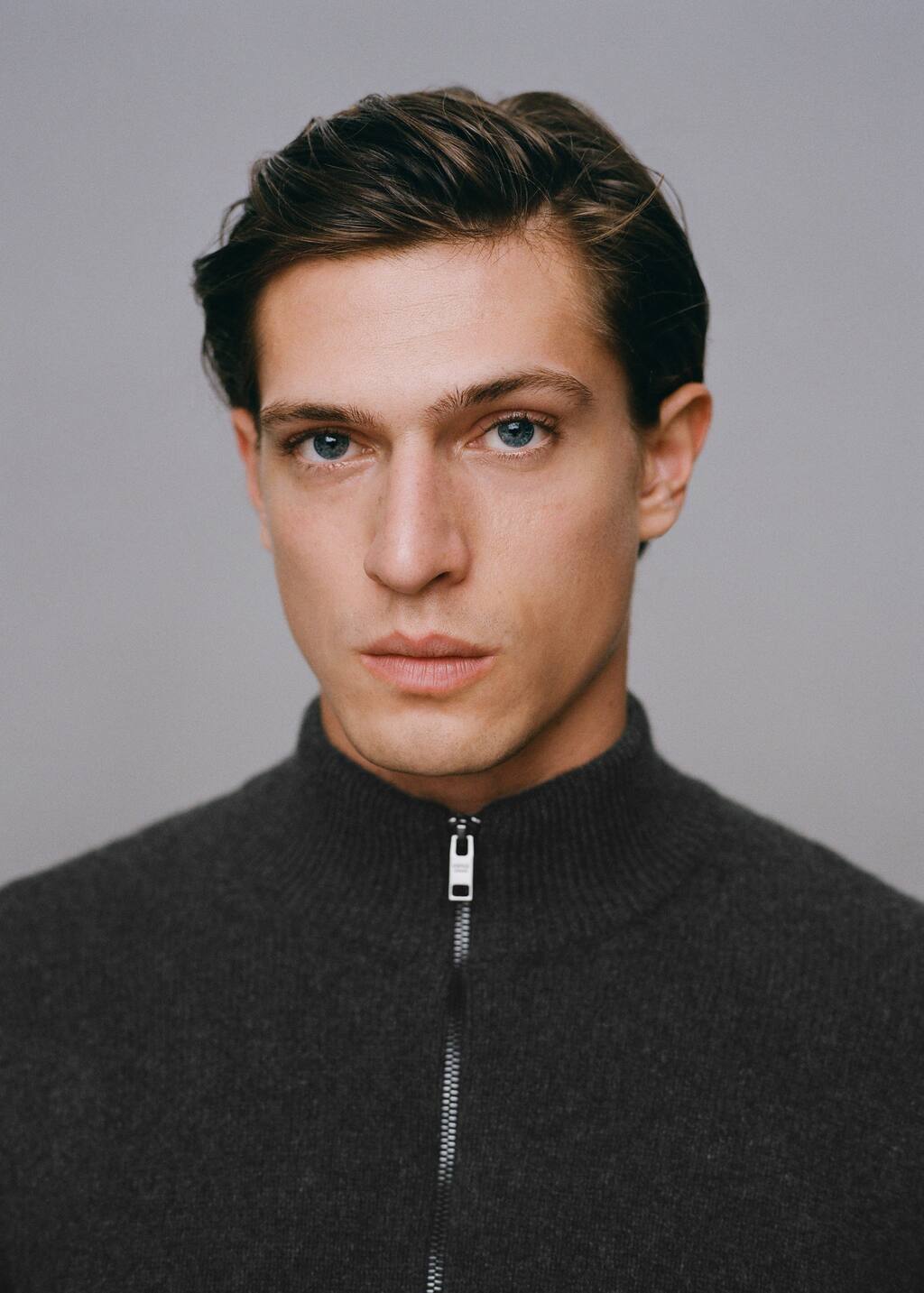 Mango Zipneck cashmere sweater 17027714 95