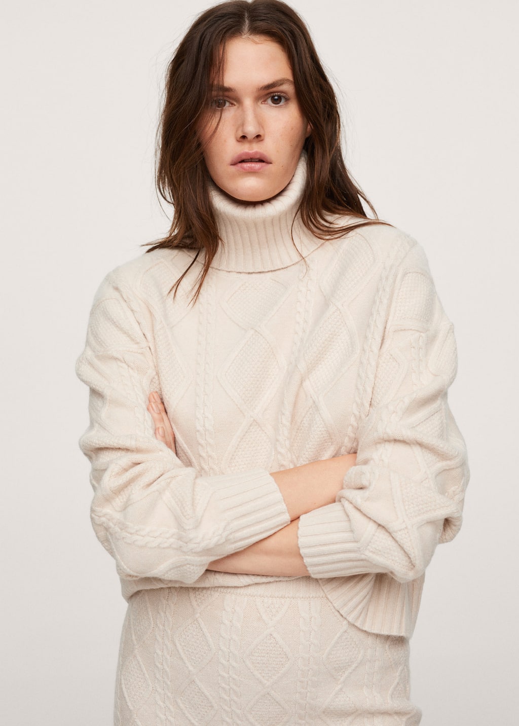 mango turtleneck sweater