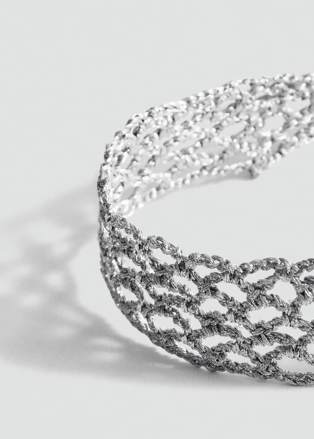 Mango Collier Argent - Femme - Taille Unique -