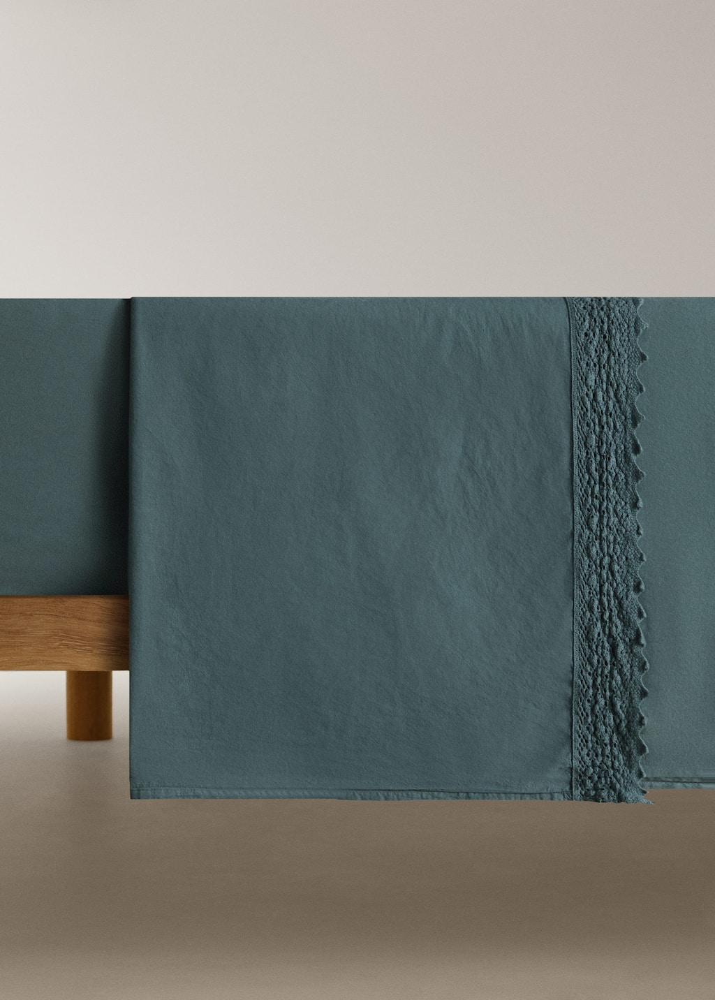 Mango Home Drap Bleu Encre - Home - Lit 90 Cm -