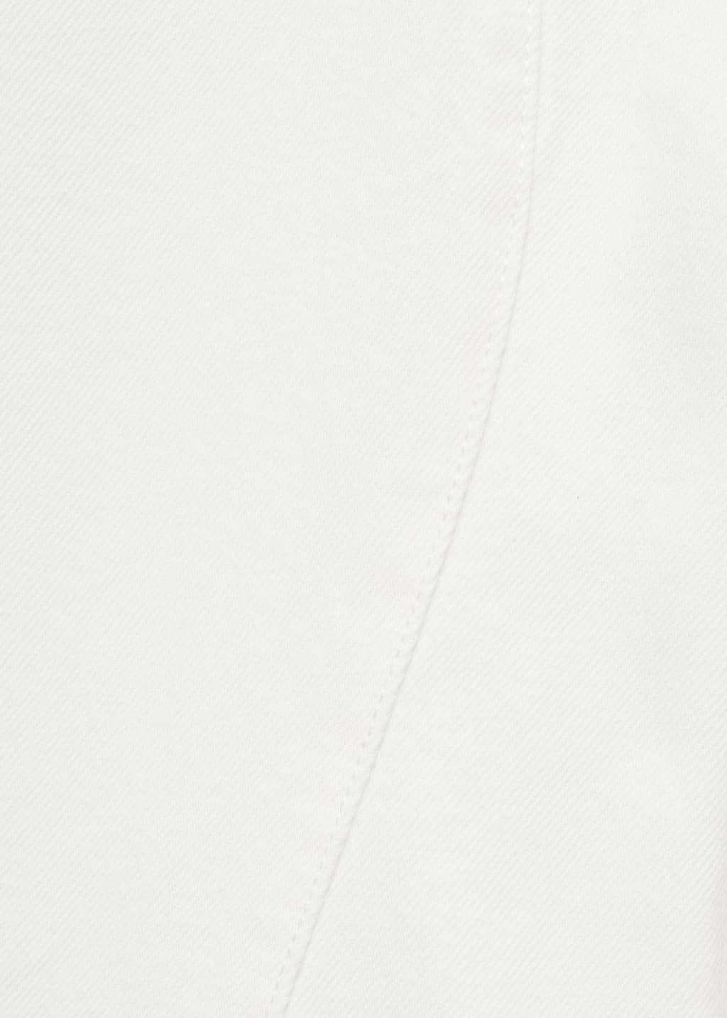Wide leg jeans with seam detail
