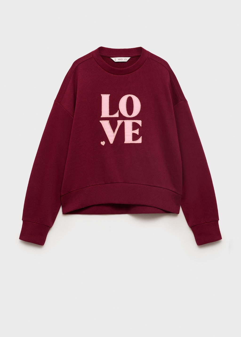 Love message sweatshirt