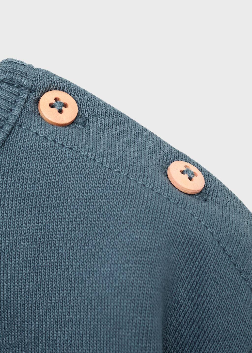 Printed cotton sweatshirt