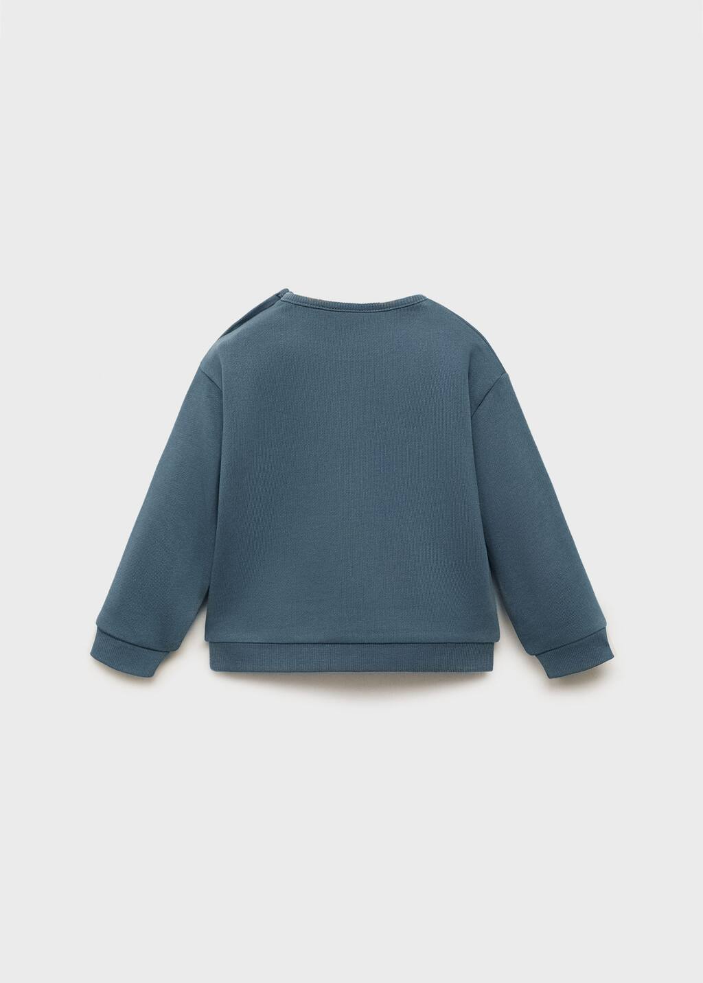 Printed cotton sweatshirt