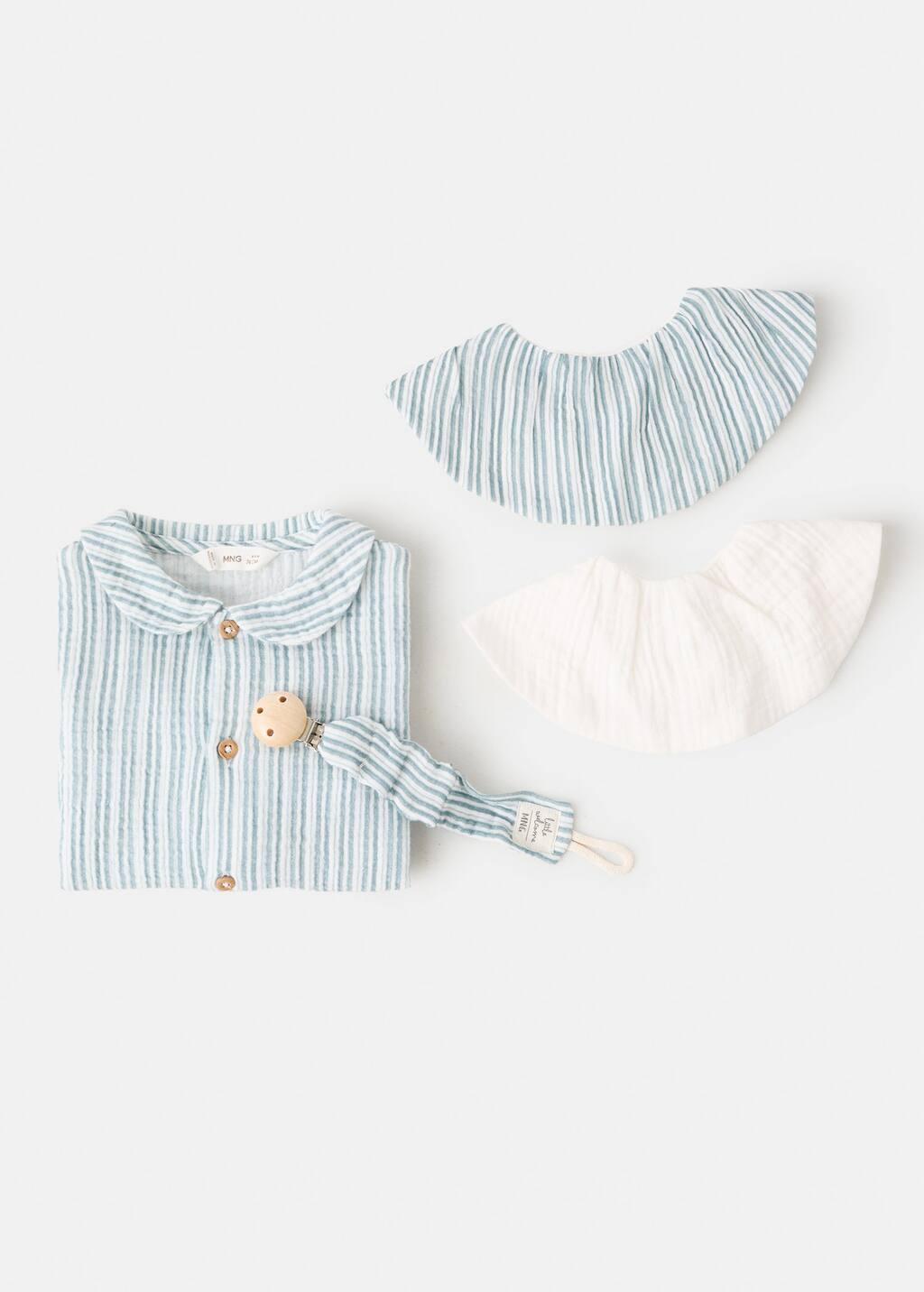 Stripe-print shirt