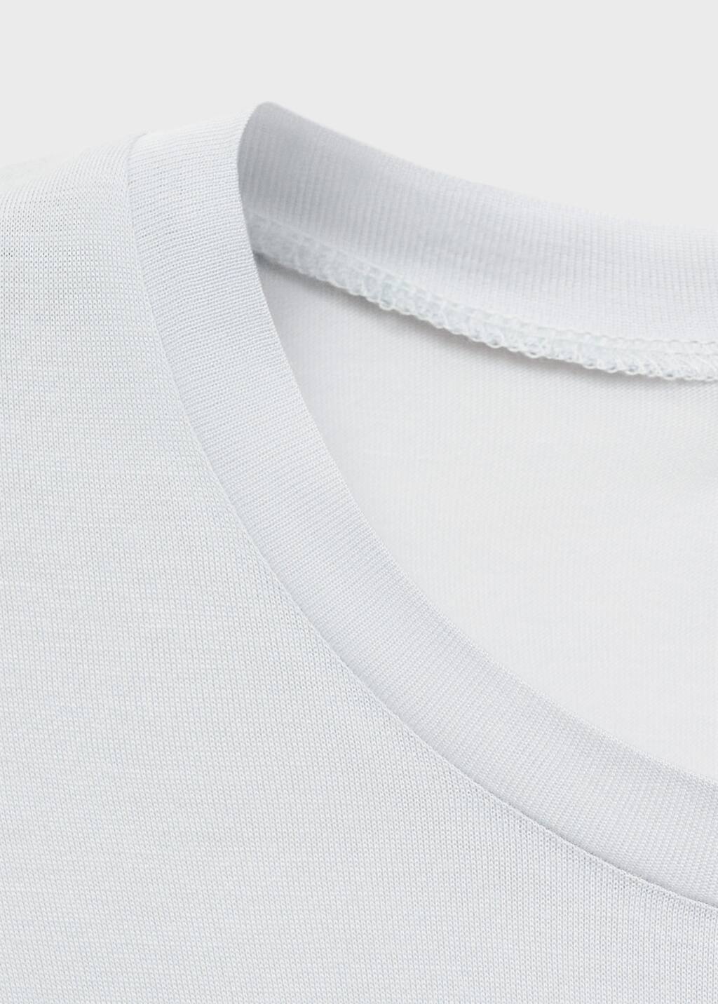 Garment washed t-shirt