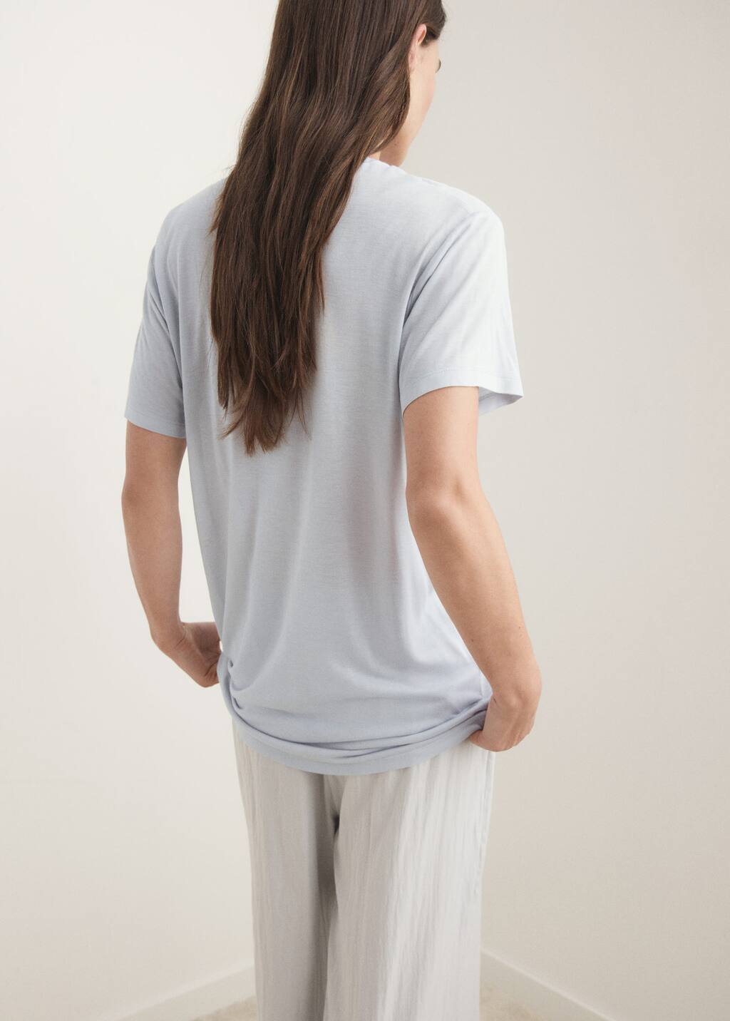 Garment washed t-shirt