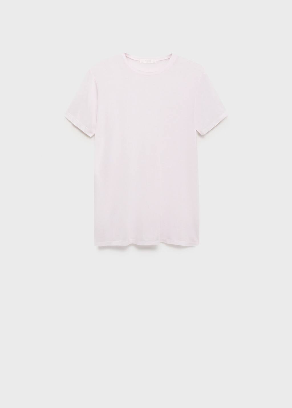 Mango Pyjama T-shirt Light/pastel Grey In Gray