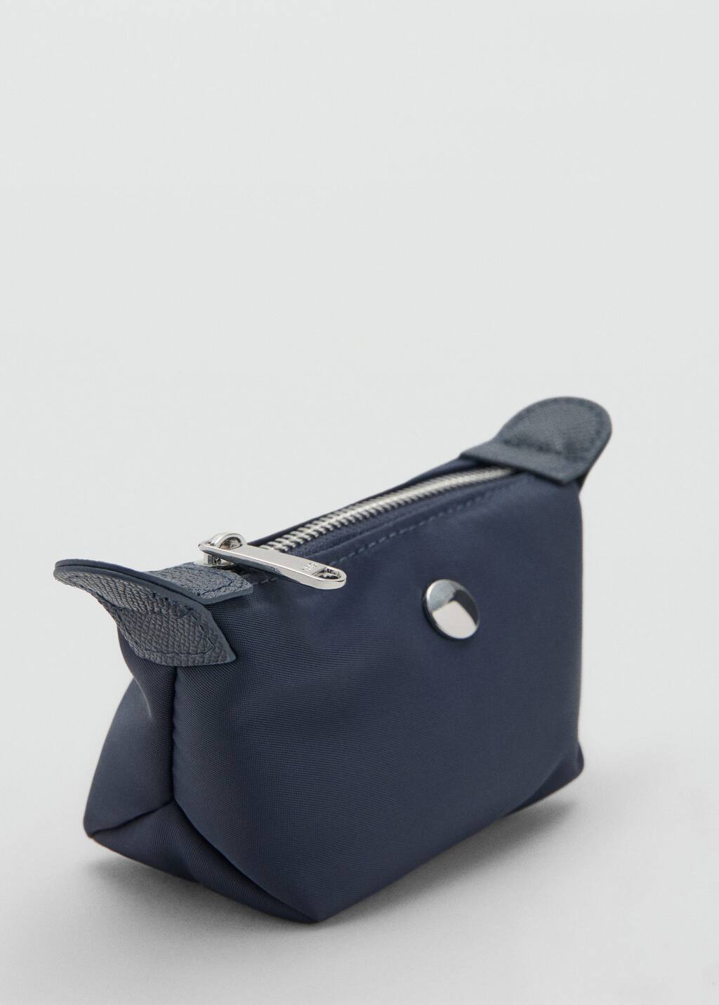 Mango Small Nylon Vanity Case Navy In Blue