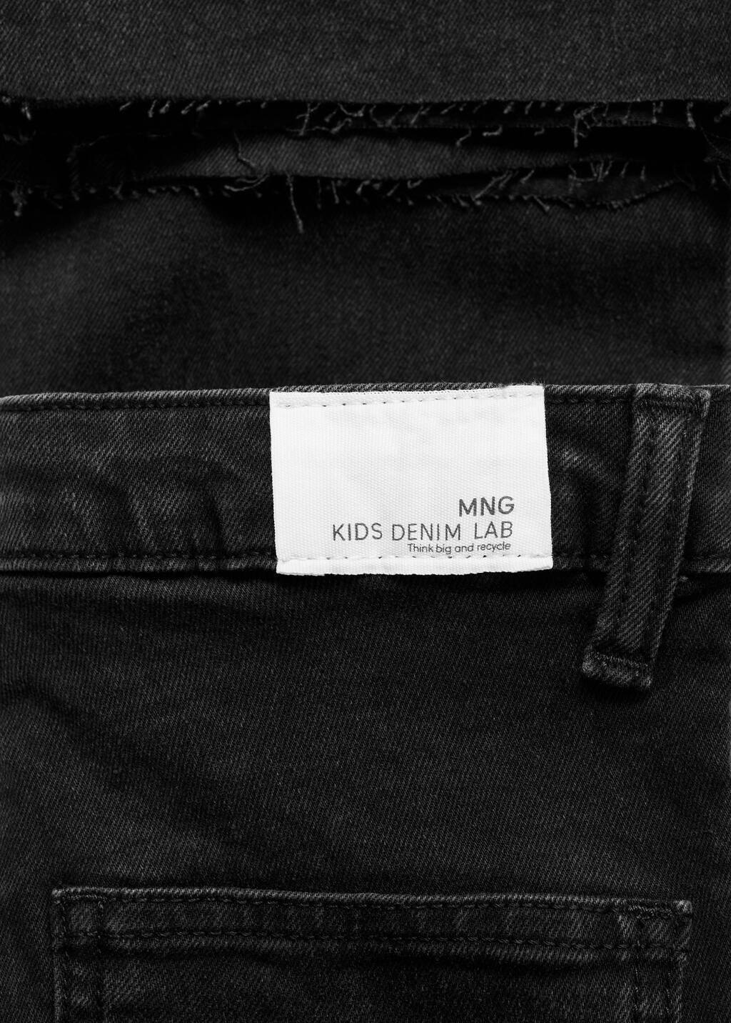 Flared cargo jeans