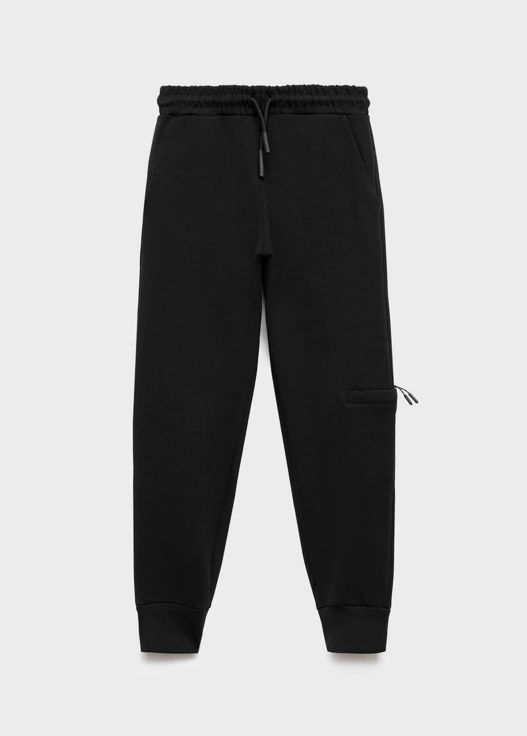 Mango Jogging Coton Cordon Noir - Enfants - 10 -  Kids In Black