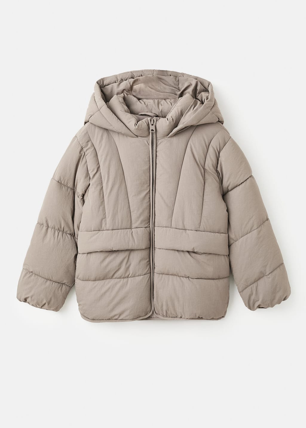 Mango Anorak Brown In Brown