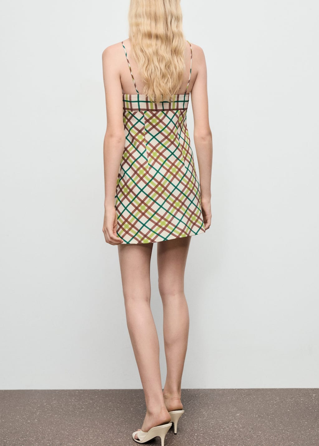 Check short dress