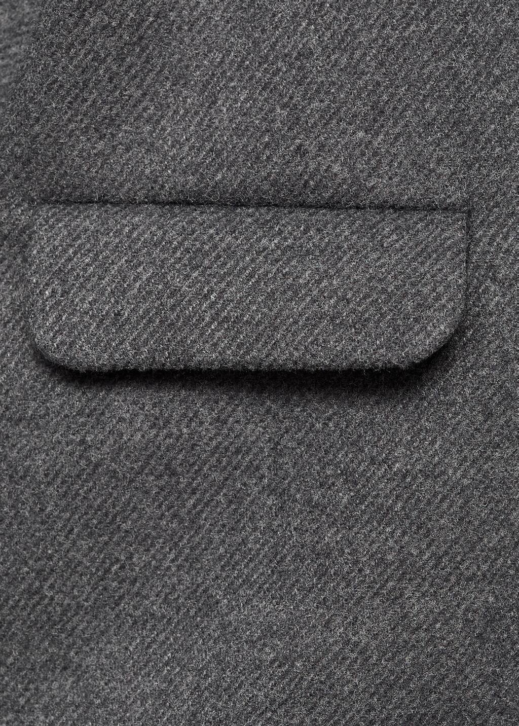 Cloth midi-coat