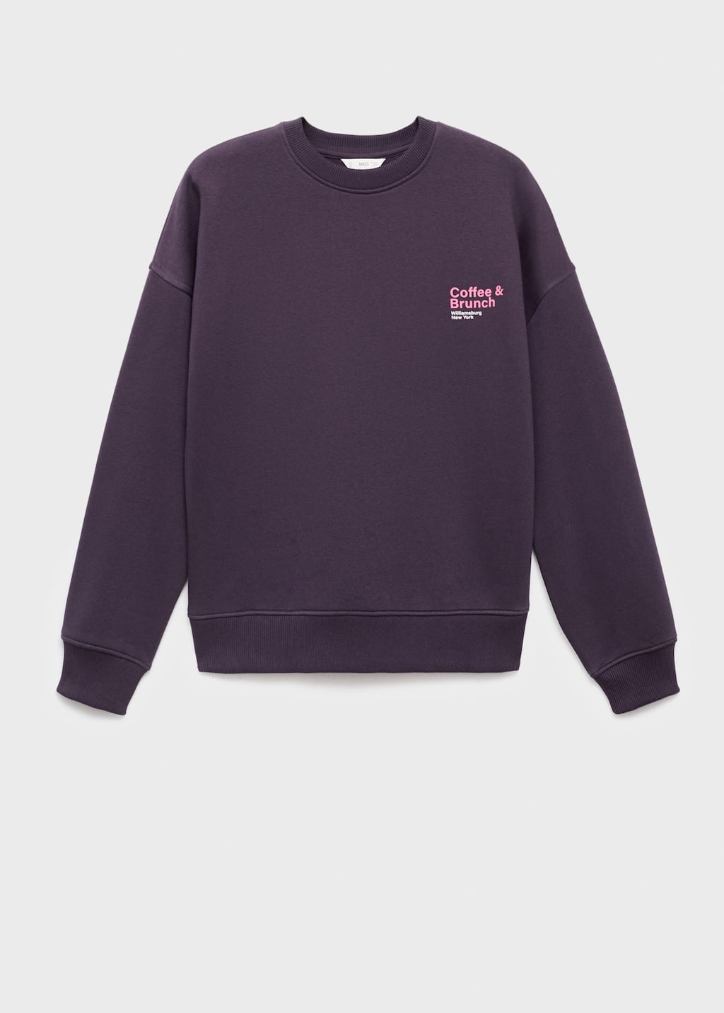 Printed cotton sweatshirt