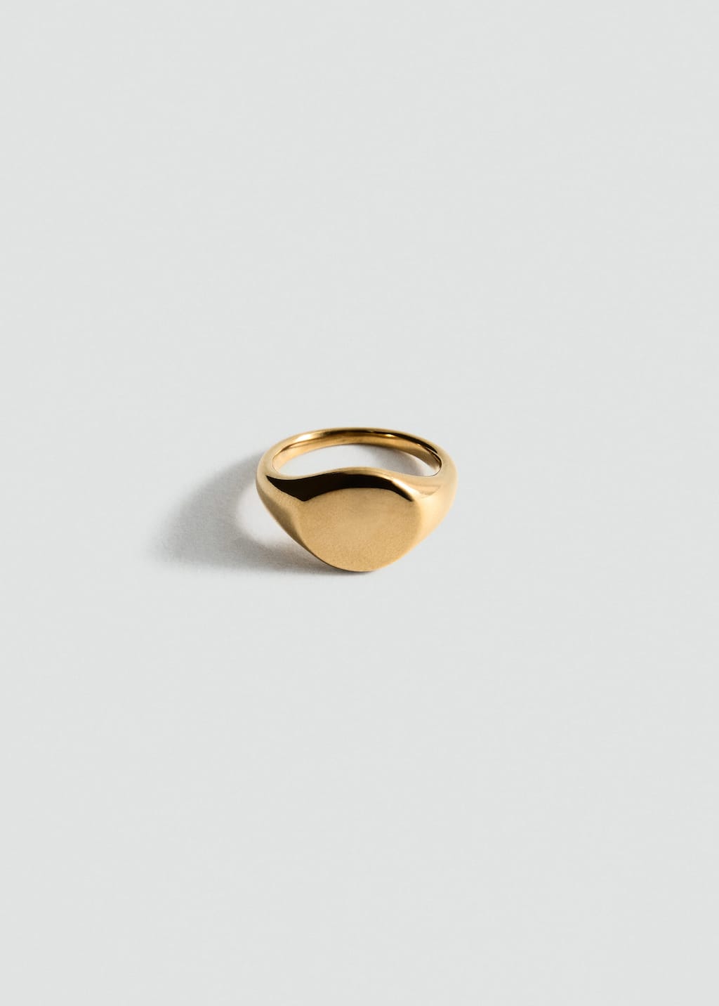 Mango Seal Ring Gold In Gold