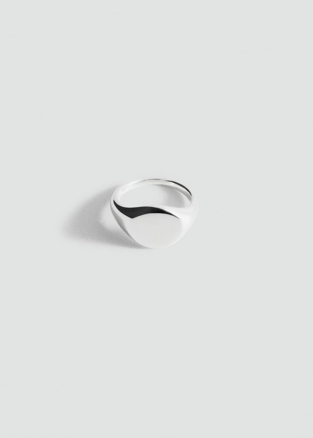 Mango Seal Ring Silver In Silver