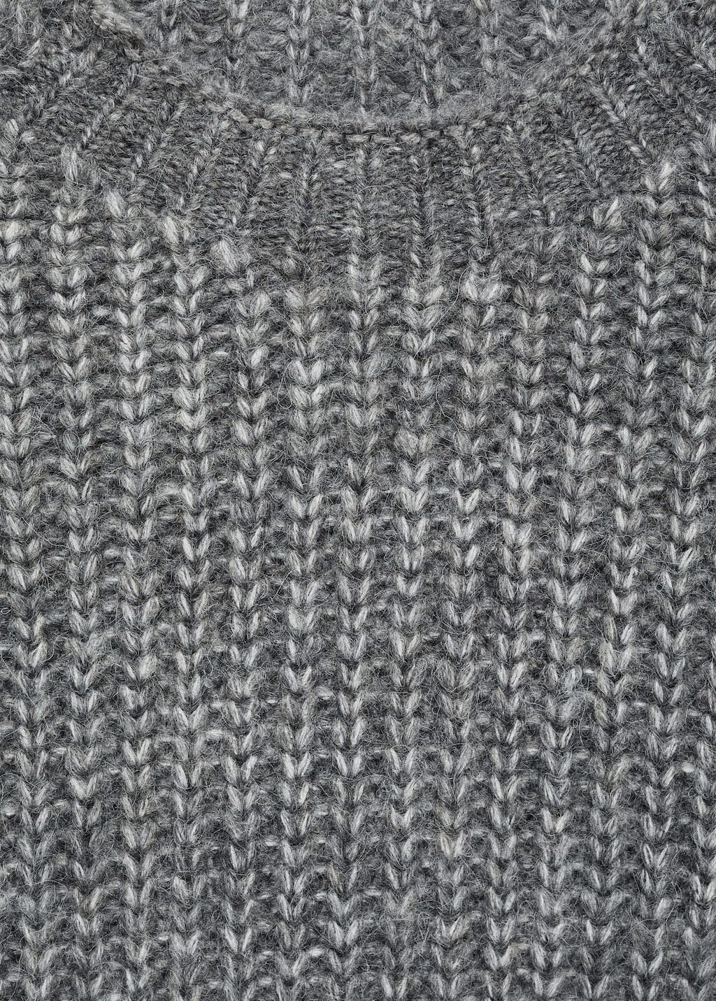 Chunky-knit sweater
