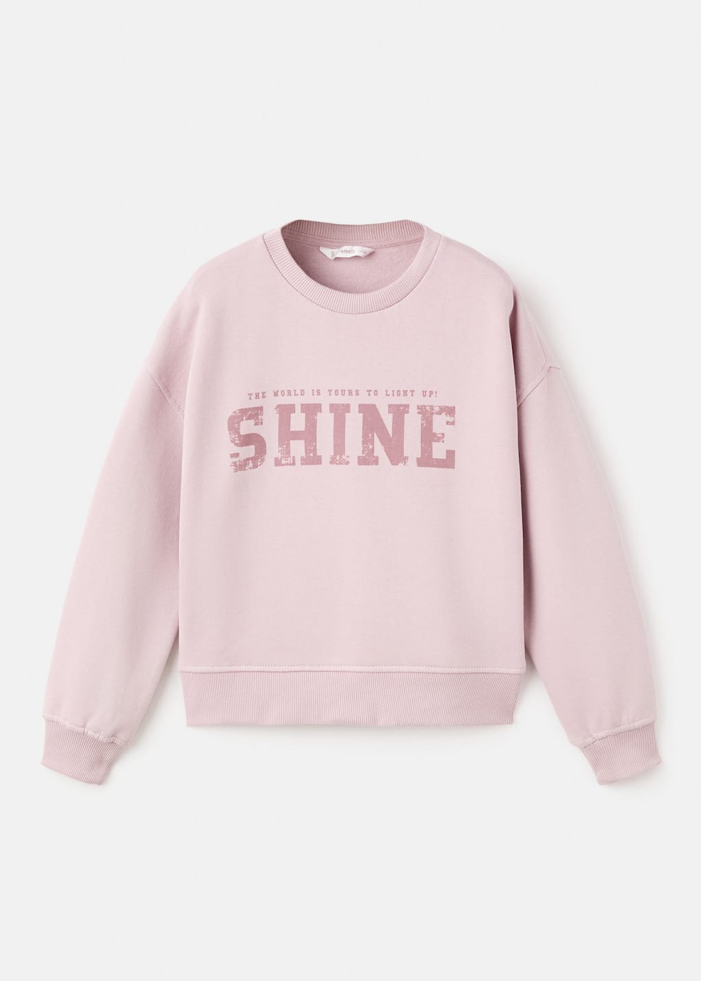 Mango Sweatshirt Pink In Pink