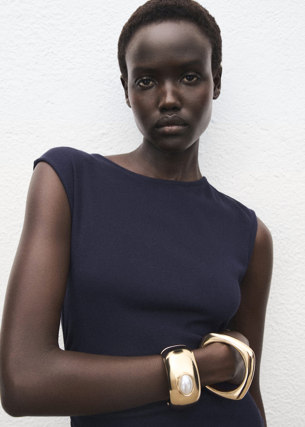 Ruched fitted dress
