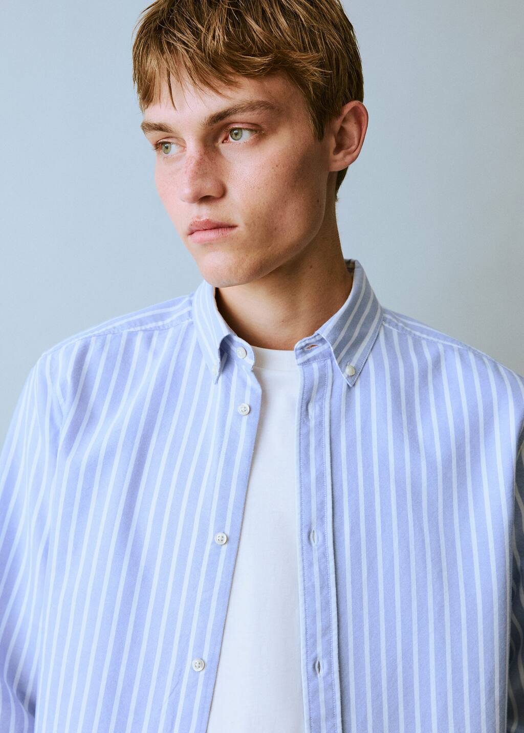 Striped Oxford shirt