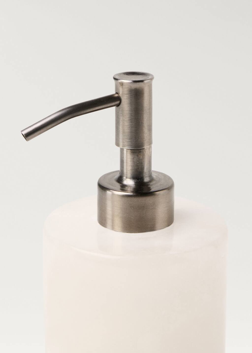 Alabaster soap dispenser